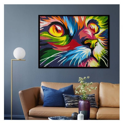 BowLift | Animal portrait (Painting by numbers)