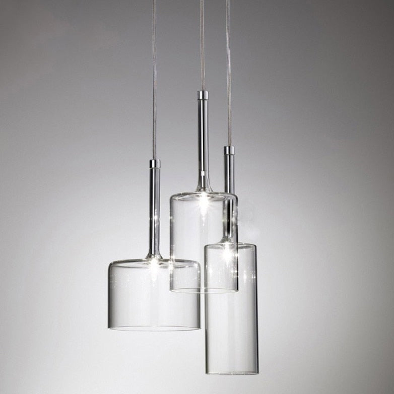 BowLift | Pendant lamp for the dining table made of glass