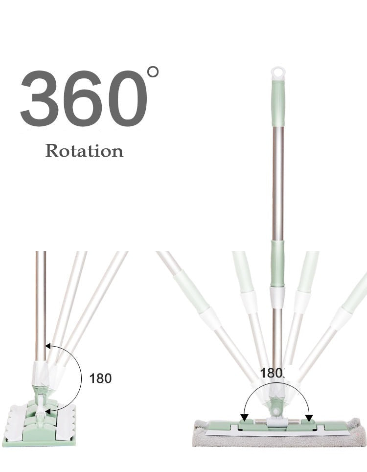 BowLift | 360 Degree Telescopic Large  Flat Mop