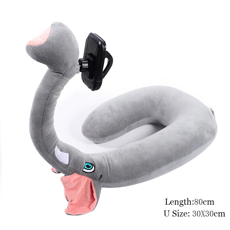 BowLift | Animal Neck Pillow Hands-Free Phone Holder