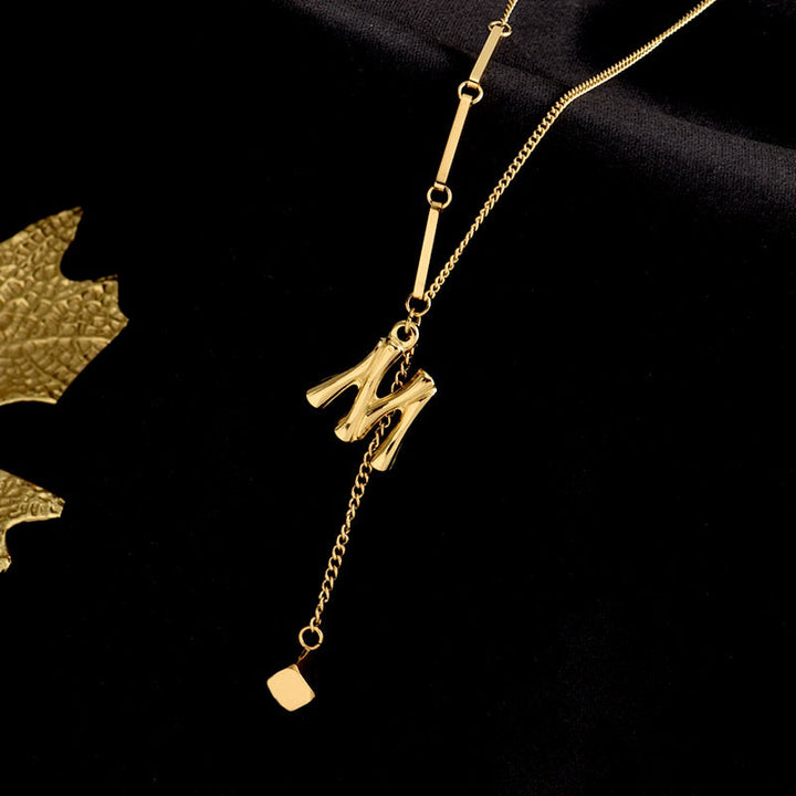 BowLift | Charming Initials Letter Necklace