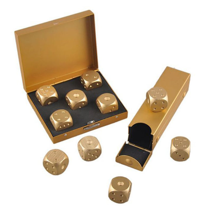 BowLift | 5pcs Aluminum Alloy Metal Dices