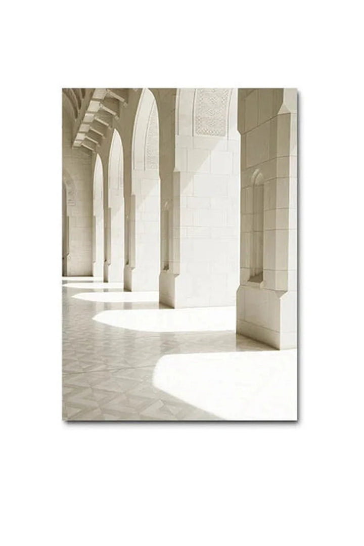 Academy Moroccan Canvas Poster | Bowlift