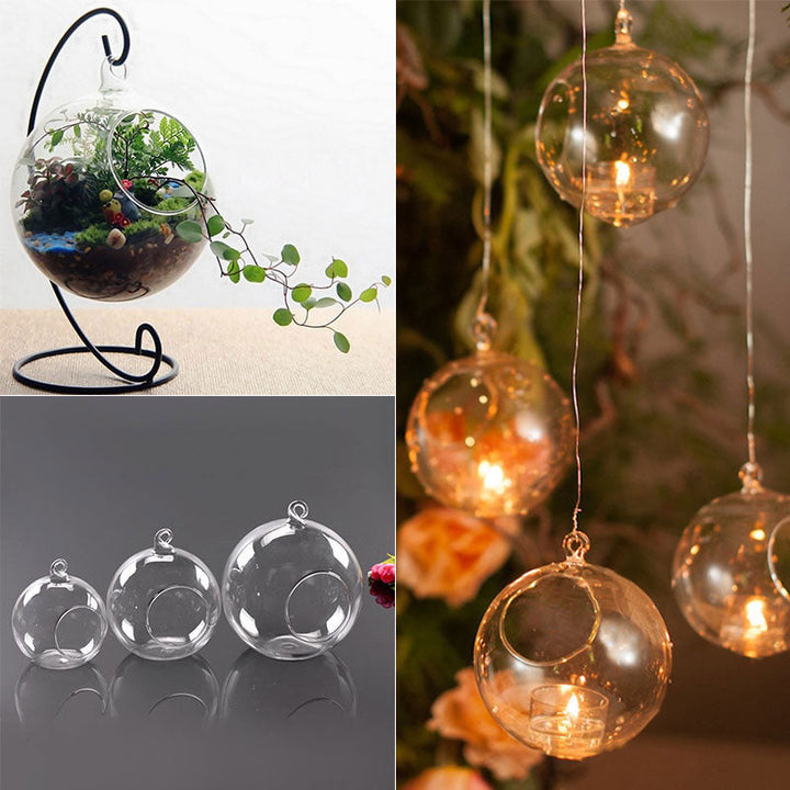 BowLift | Starry Night Terrarium Candlestick Holder
