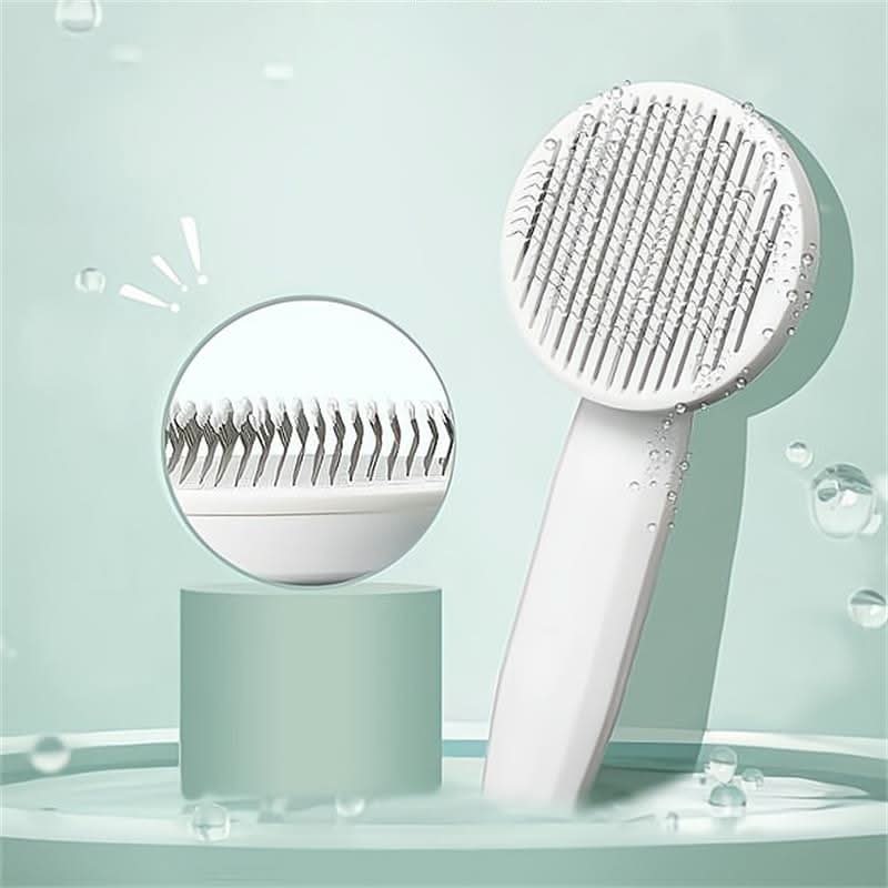 BowLift | Self-cleaning cat brush for less hair loss