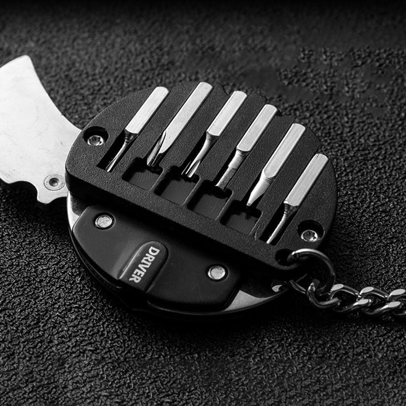 Mini Hiking Survival Keychain Tool | Bowlift