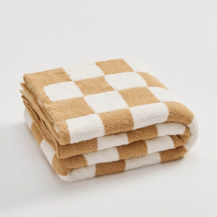 COLOURFUL CHECKERBOARD THROW | Bowlift
