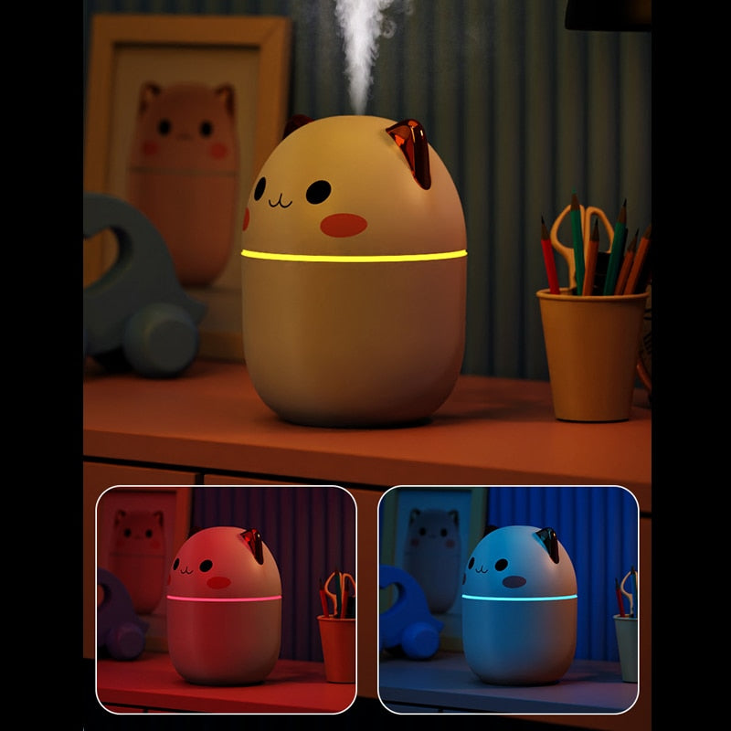 GlowMist Humidifier - Stylish Air Freshener for Home Bowlift
