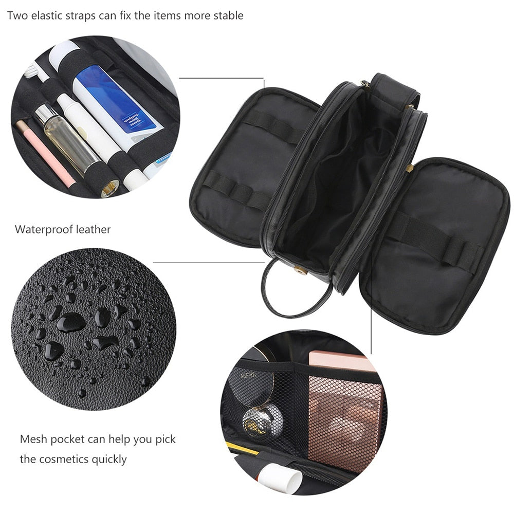 BowLift | Mermaid Dream Waterproof Leather Travel Makeup Storage Bag