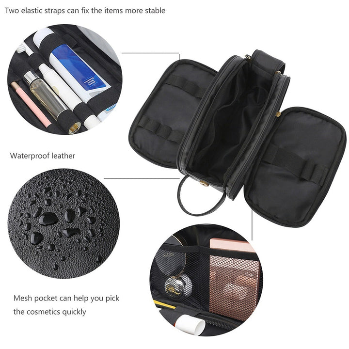 BowLift | Mermaid Dream Waterproof Leather Travel Makeup Storage Bag