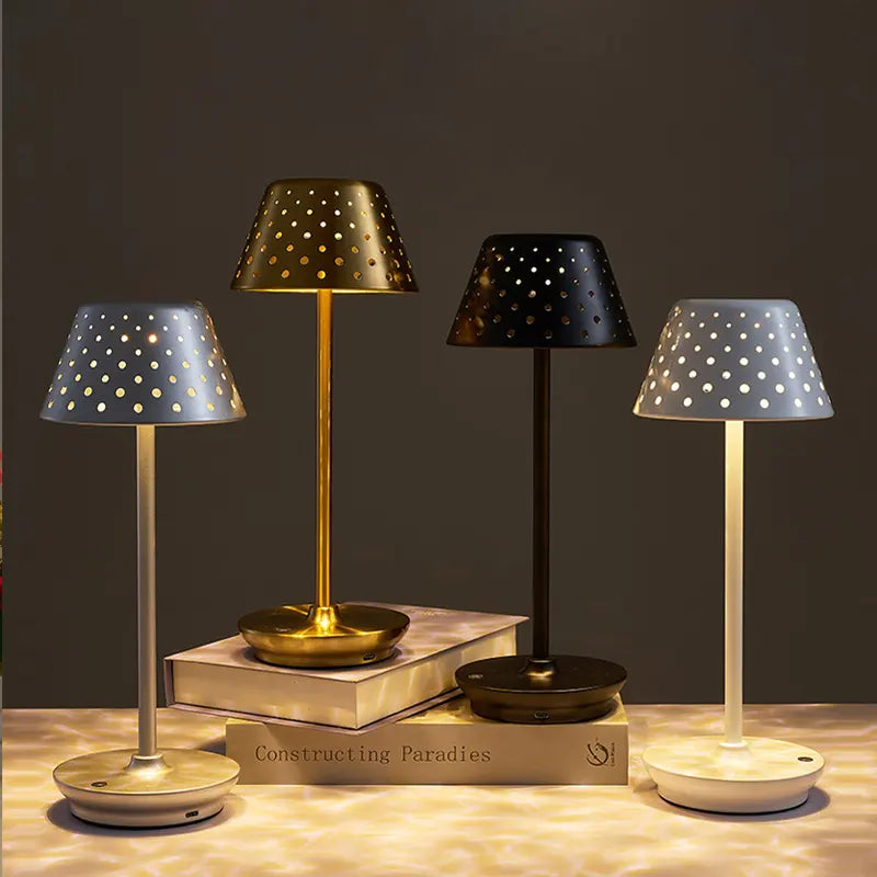 LuxeGlow – Portable LED Table Lamp for Modern Interiors Bowlift