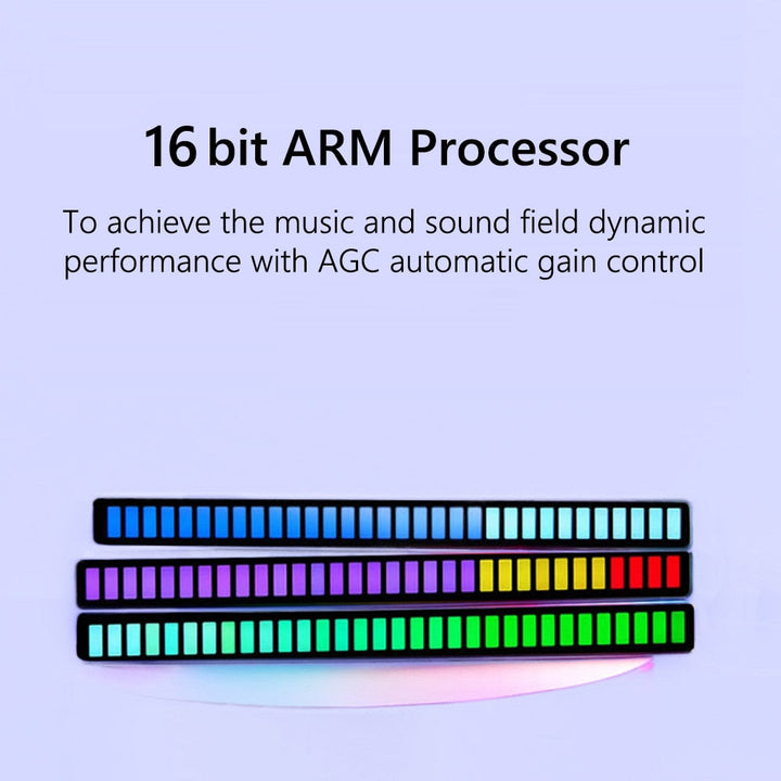 RGB Sound Control Rhythm Recognition Light Bar | Bowlift