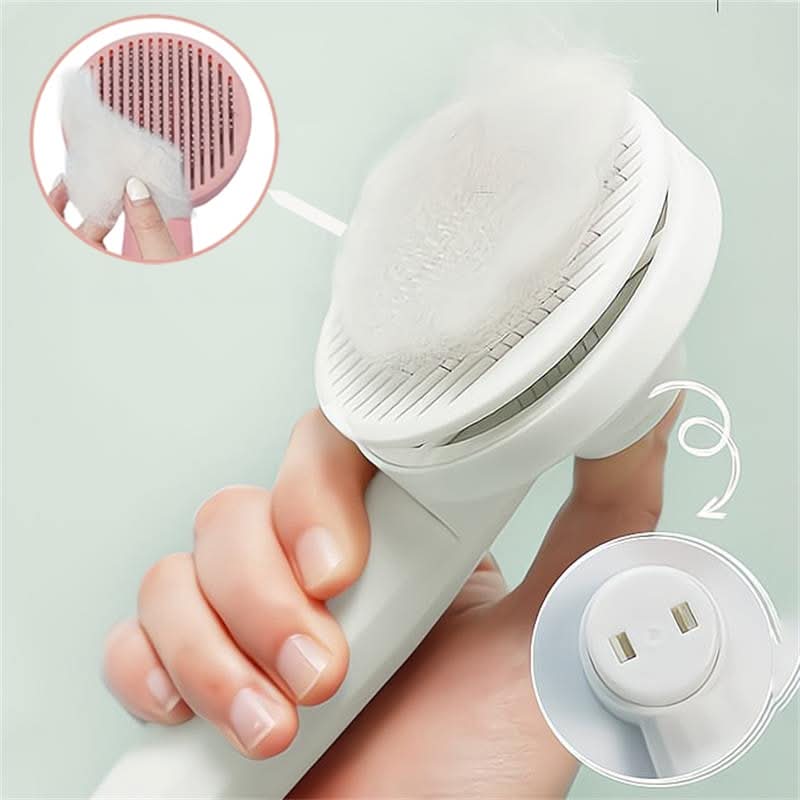 BowLift | Self-cleaning cat brush for less hair loss