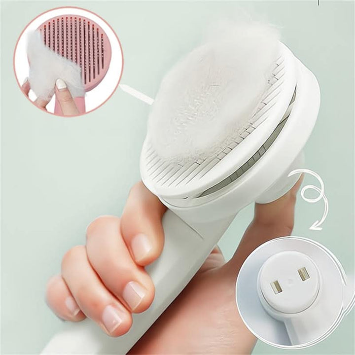 BowLift | Self-cleaning cat brush for less hair loss