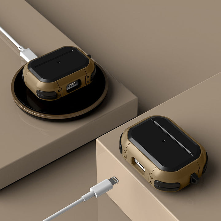 BowLift | Audio Armor Carbon Fiber Silicone Airpods Case