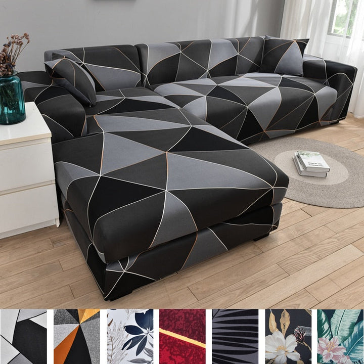 Modern Non-slip Colorful Elastic Sofa Cover | Bowlift
