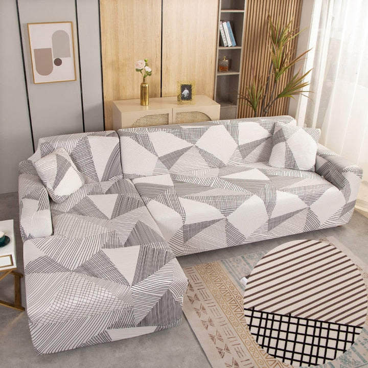 Modern Non-slip Colorful Elastic Sofa Cover | Bowlift