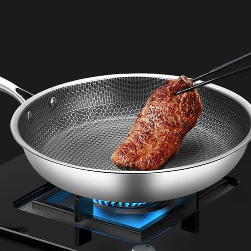 BowLift | PanPro 30cm Stainless Steel Non-Stick Frying Pan