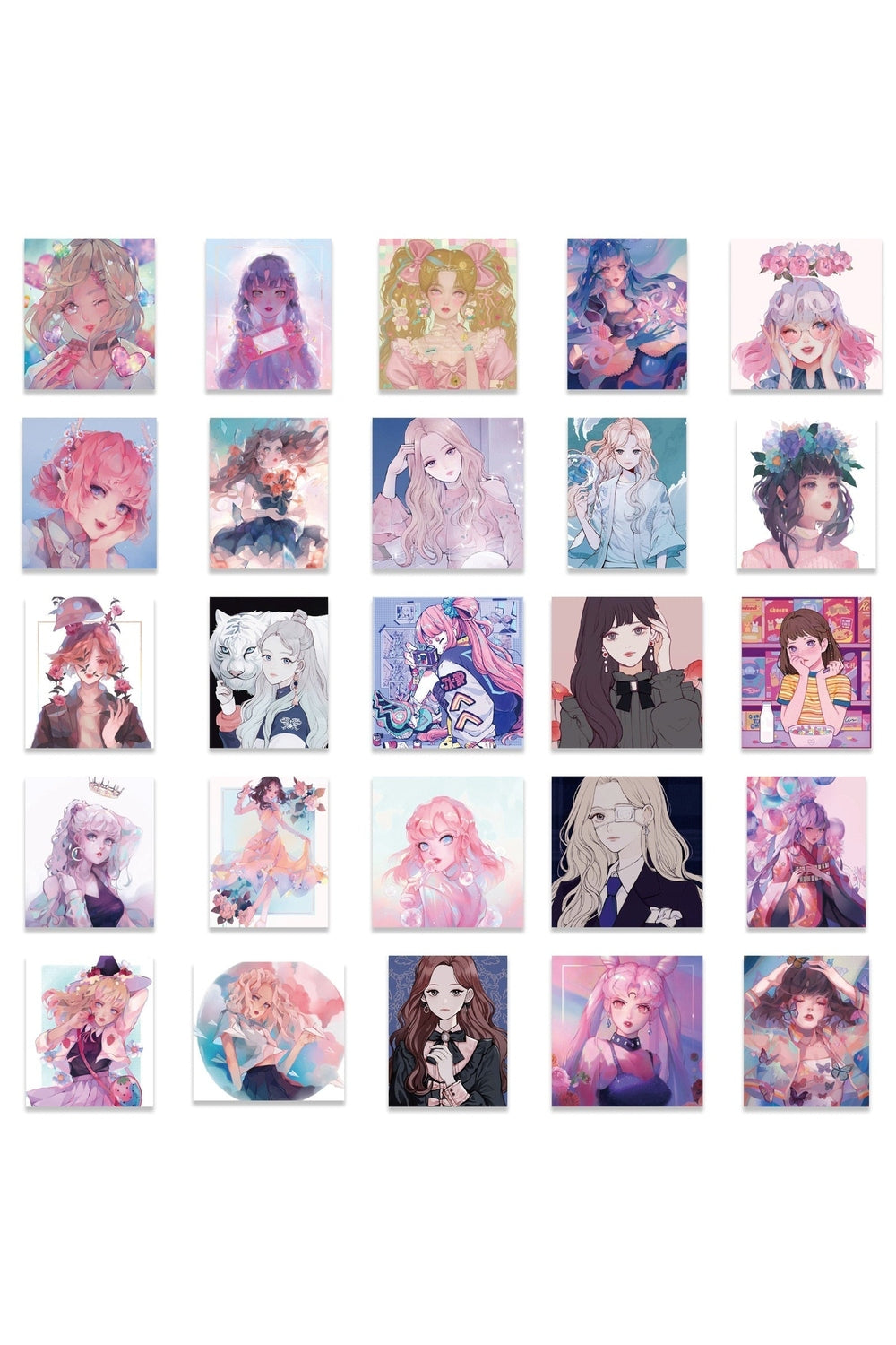 Girls Theme Sticker Set | Bowlift