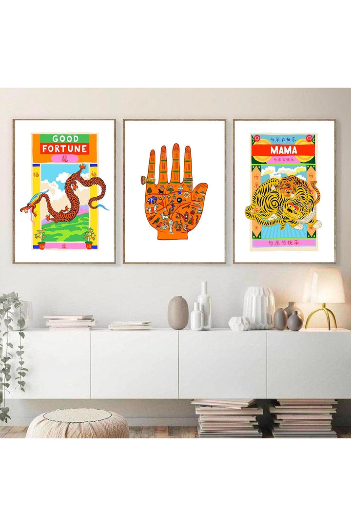 Modern Art Poster Set | Bowlift