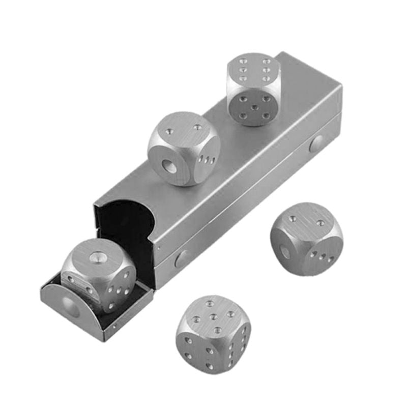 BowLift | 5pcs Aluminum Alloy Metal Dices