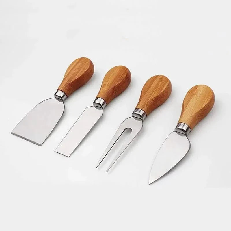 BowLift | CheeseLux – Premium Bamboo Cheese Board Set