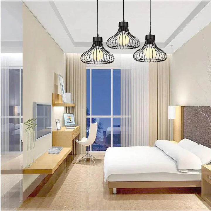 BowLift | UrbanMetal - Chic Industrial Pendant Lamp