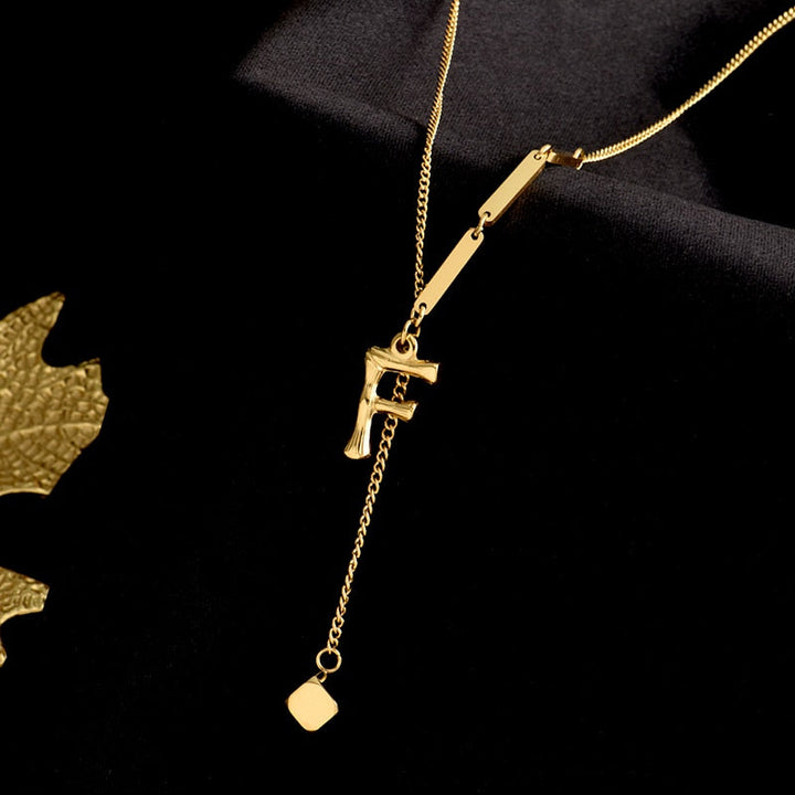 BowLift | Charming Initials Letter Necklace