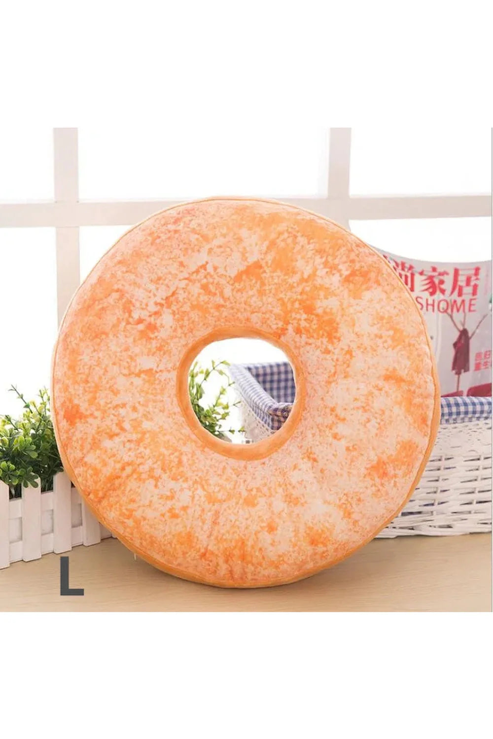 Plush Round Cushion | Bowlift