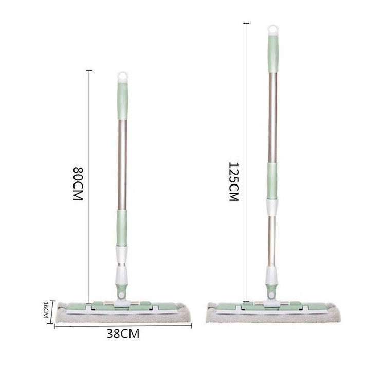 360 Degree Telescopic Large  Flat Mop | Bowlift