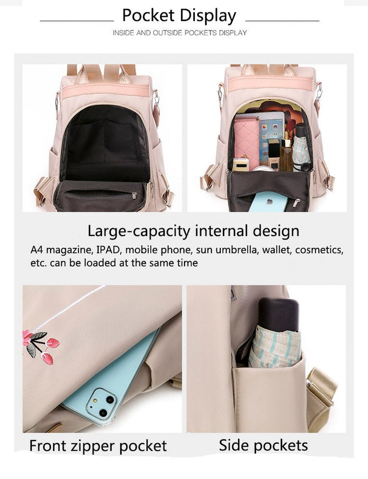 BowLift | Anti-Theft Large Capacity Oxford Backpack
