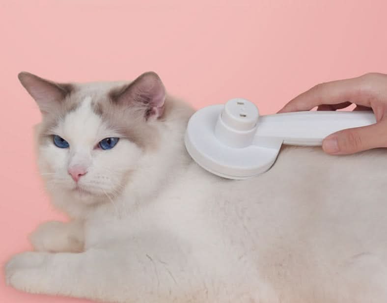 BowLift | Self-cleaning cat brush for less hair loss