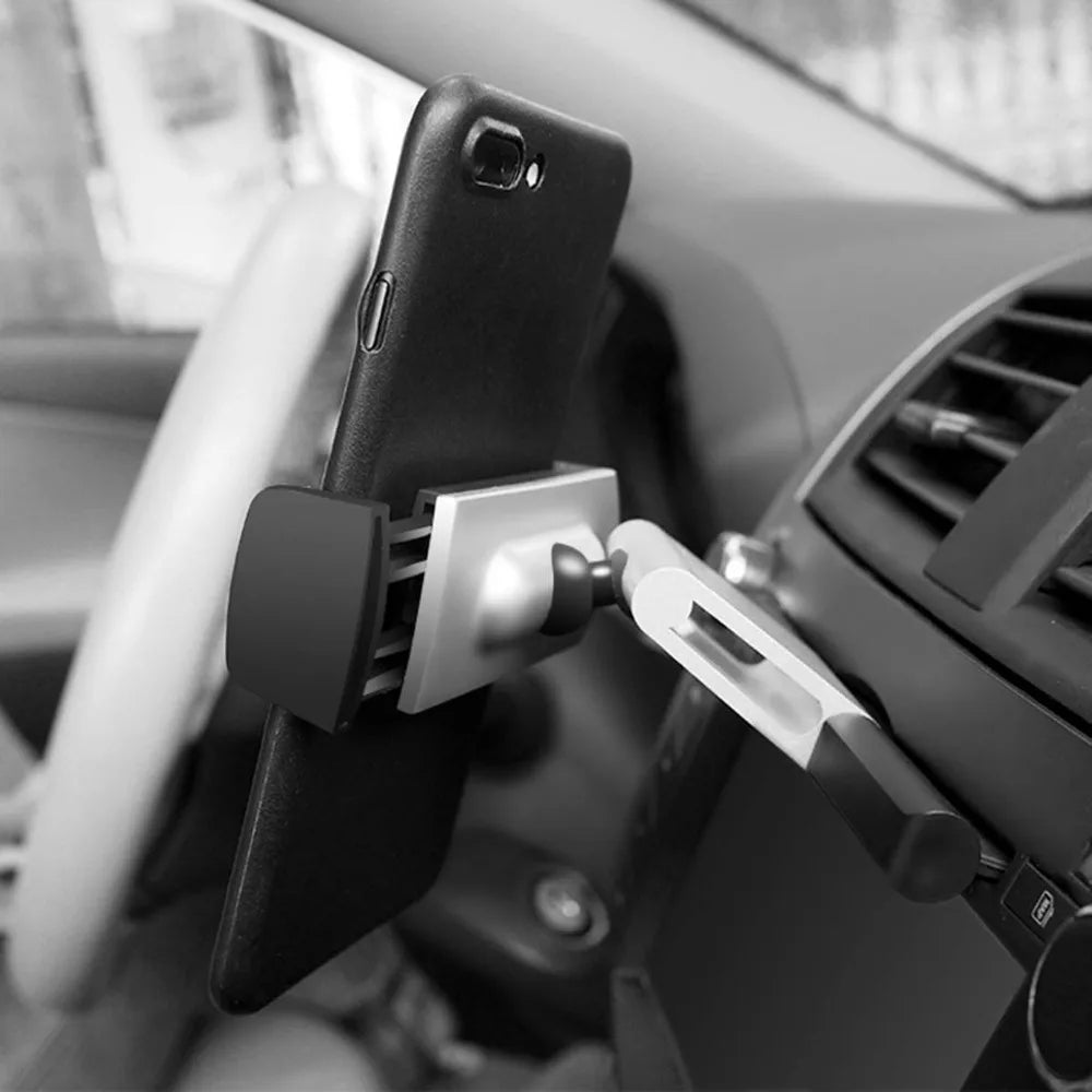 BowLift | DriveFlexx Handy Mount Car CD Slot | 360° Rotatable | Stable & Universal | Flexible Lazy Arm