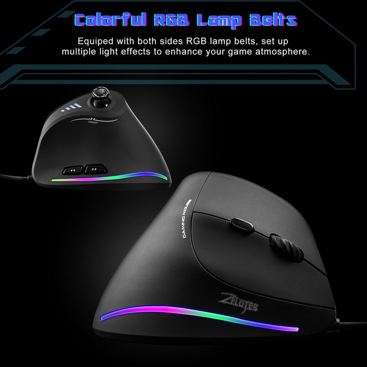 BowLift | Programmable Ergonomic RGB Game Master Mouse