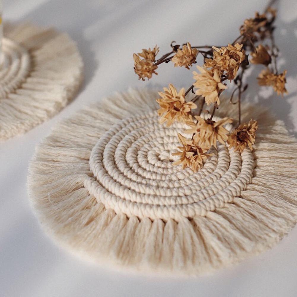 BowLift | Nordic Macrame Cup Cloth Coaster