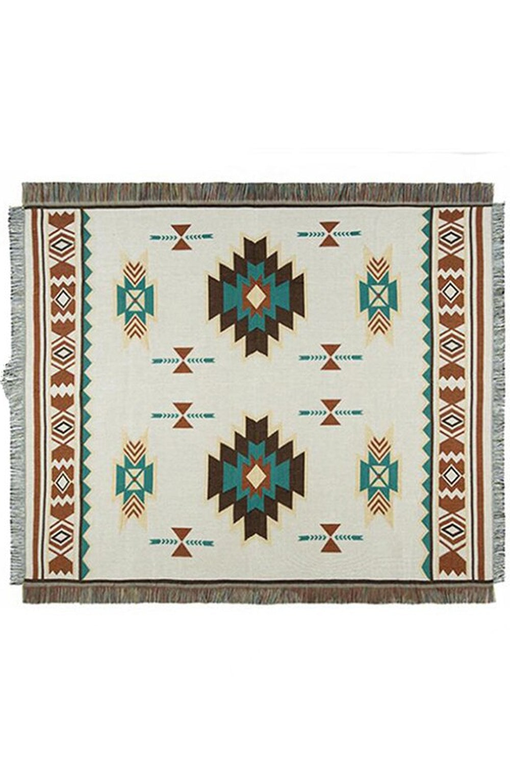 geometric sofa blanket | Bowlift