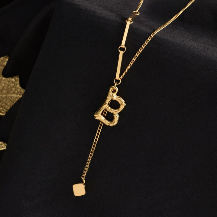 BowLift | Charming Initials Letter Necklace