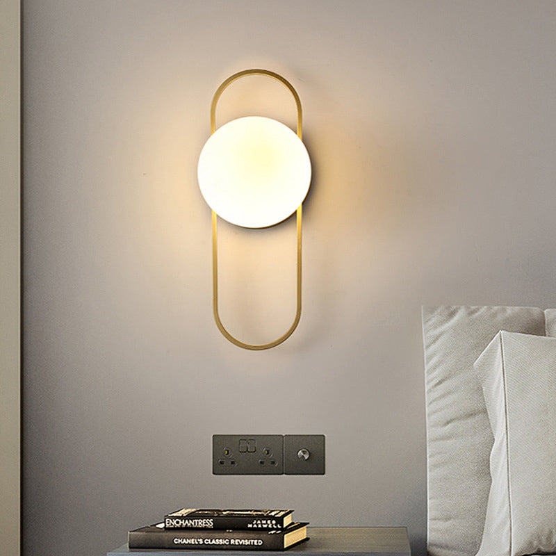 BowLift | BulbAura - Scandinavian Wall Lamp
