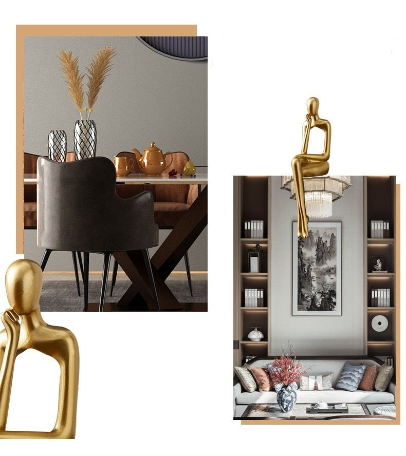 BowLift | Modern Figurines Abstract Home Decor Sculpture