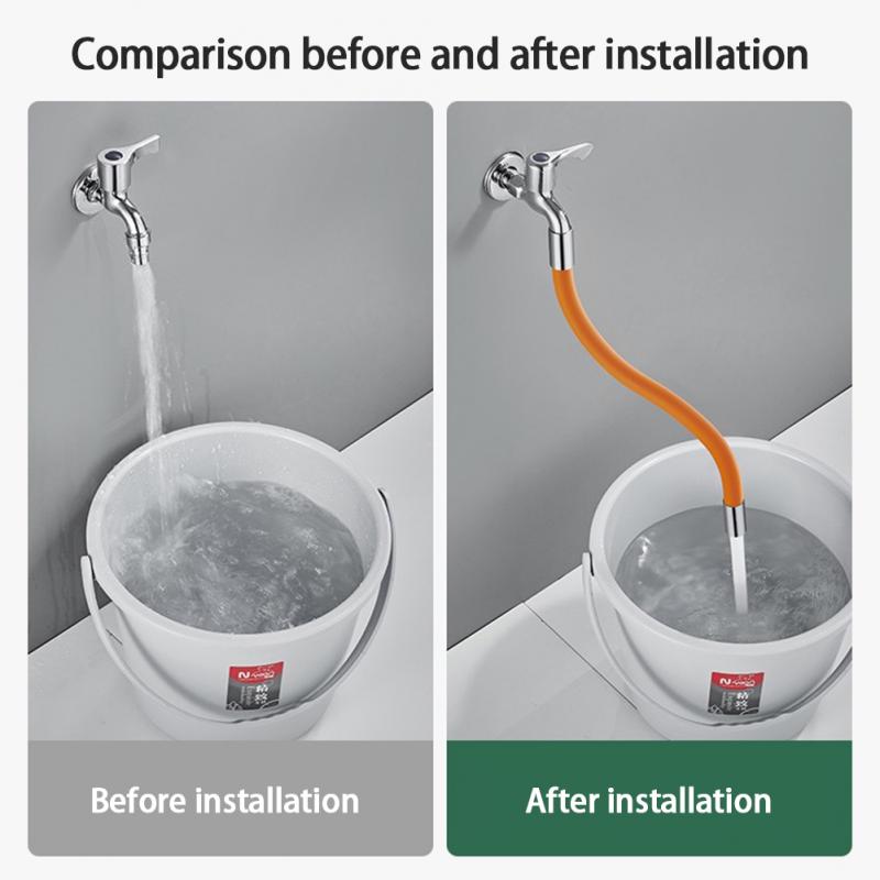 Silica Gel Easy Free Rotating Faucet | Bowlift