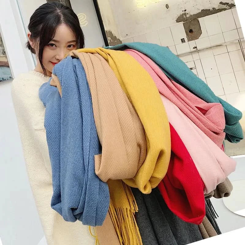 BowLift | Women’s Cotton Winter Scarf – Soft, Warm, Elegant Style