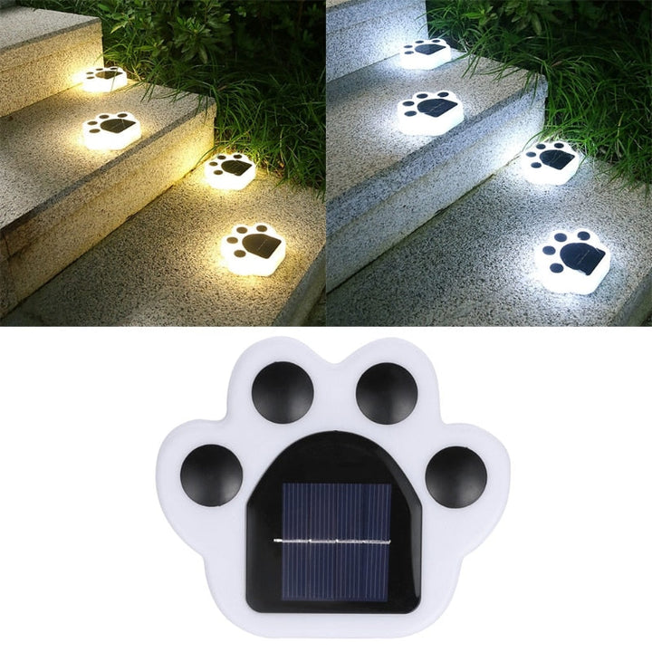 BowLift | Cat Paw Solar Powered Outdoor Floor Lamps