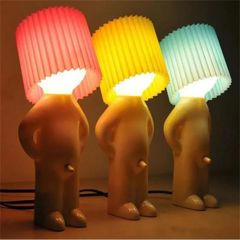 BowLift | WACKYLAMP – Playful design lamp with LED for a good mood & warm light atmosphere
