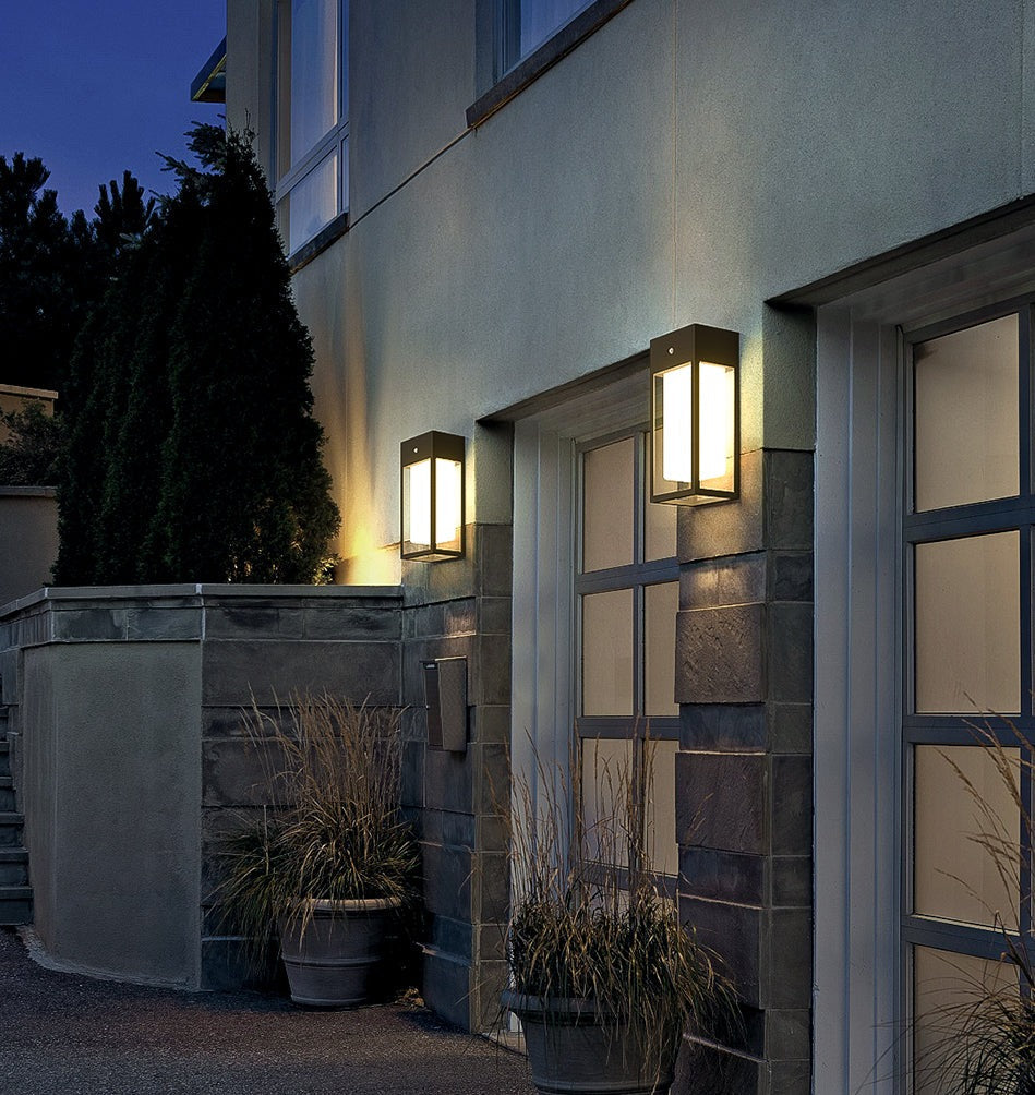 BowLift | SolarAura – Smart Solar Wall Lamp for the Garden