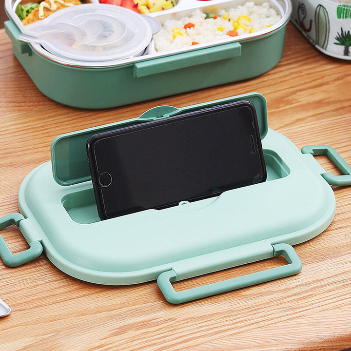 Stainless Steel Multi Compartment Kids Lunch Box | Bowlift