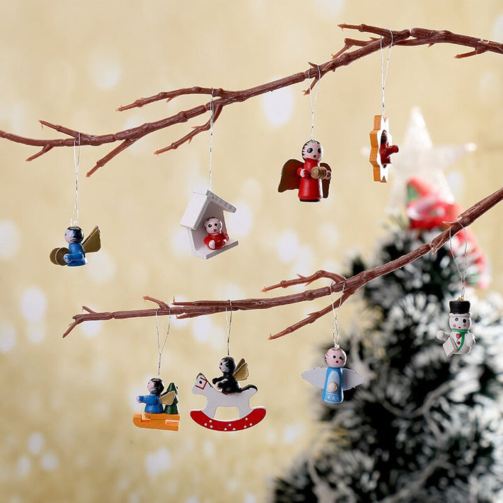 BowLift | 48pcs Santa's Runners Wooden Decoration Set
