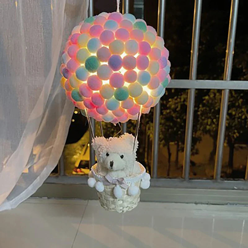 DIY Hot Air Balloon-Shape Flying Animals Night Lamp | Bowlift