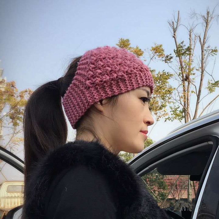 BowLift | Cozy Crown Elastic Knitted Headband