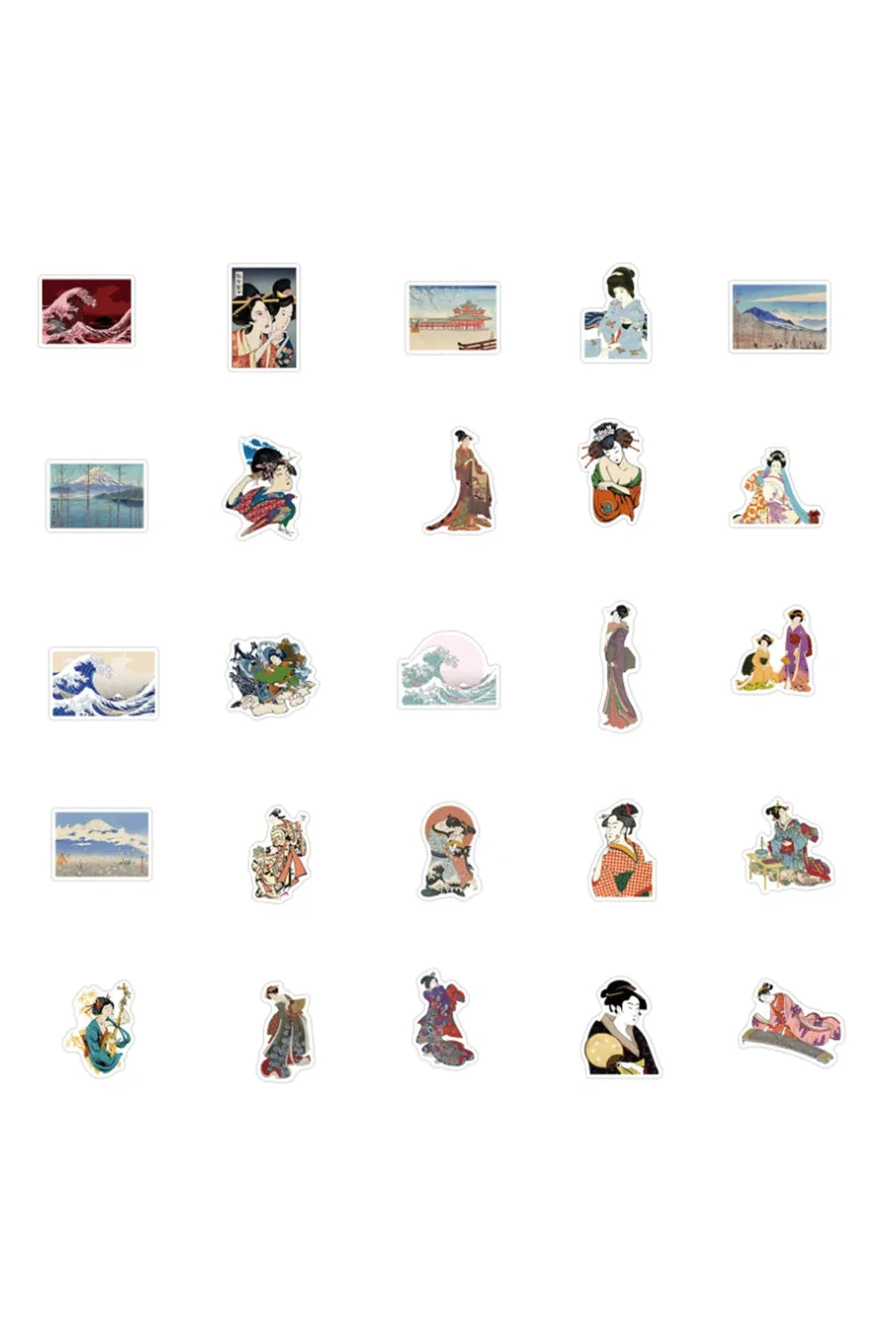 Art Hoe Scrapbooking Stickers | Bowlift