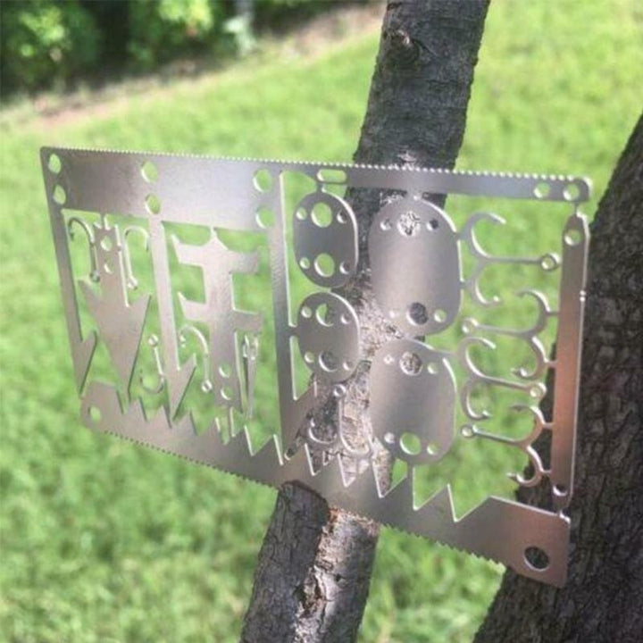 22in1 Stainless Steel Outdoor Survival Pocket Tool | Bowlift